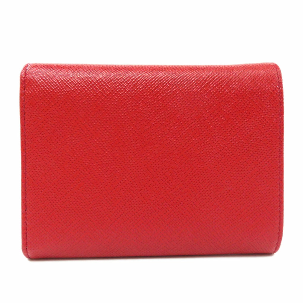 Prada Saffiano Bi fold Wallet Leather - Picture 2 of 6
